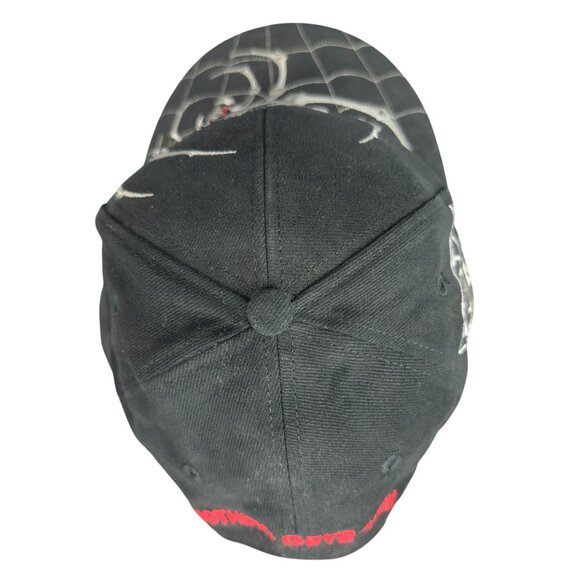 Spiderwire Fishing Hat Ball Embroidered Baseball Cap Men Black  Adjustable Strap - Picture 8 of 12